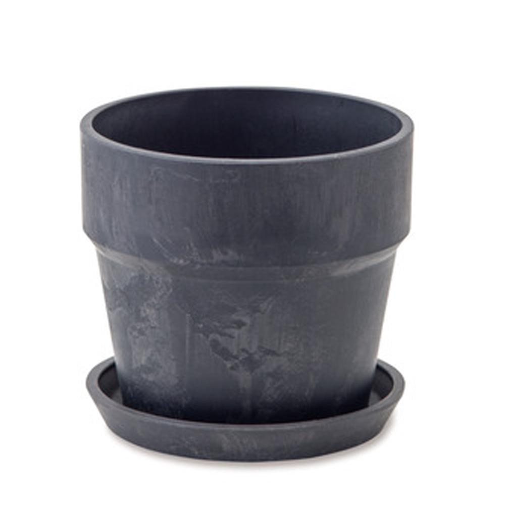 BACKYARD FAMILY(バックヤードファミリー) アーバンプランツポット マーブル ソリッド(80997.チャコール) BF010602-1A-2I