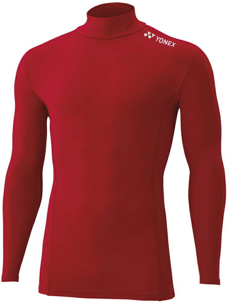 ヨネックス ジュニア ハイネック長袖シャツ（ワインレッド・サイズ：J130） STBF1015J-037-J130 YONEX