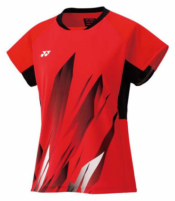 ヨネックス レディース ゲームシャツ(サンセットレッド・サイズ:XO) YO-20885-496-XO YONEX