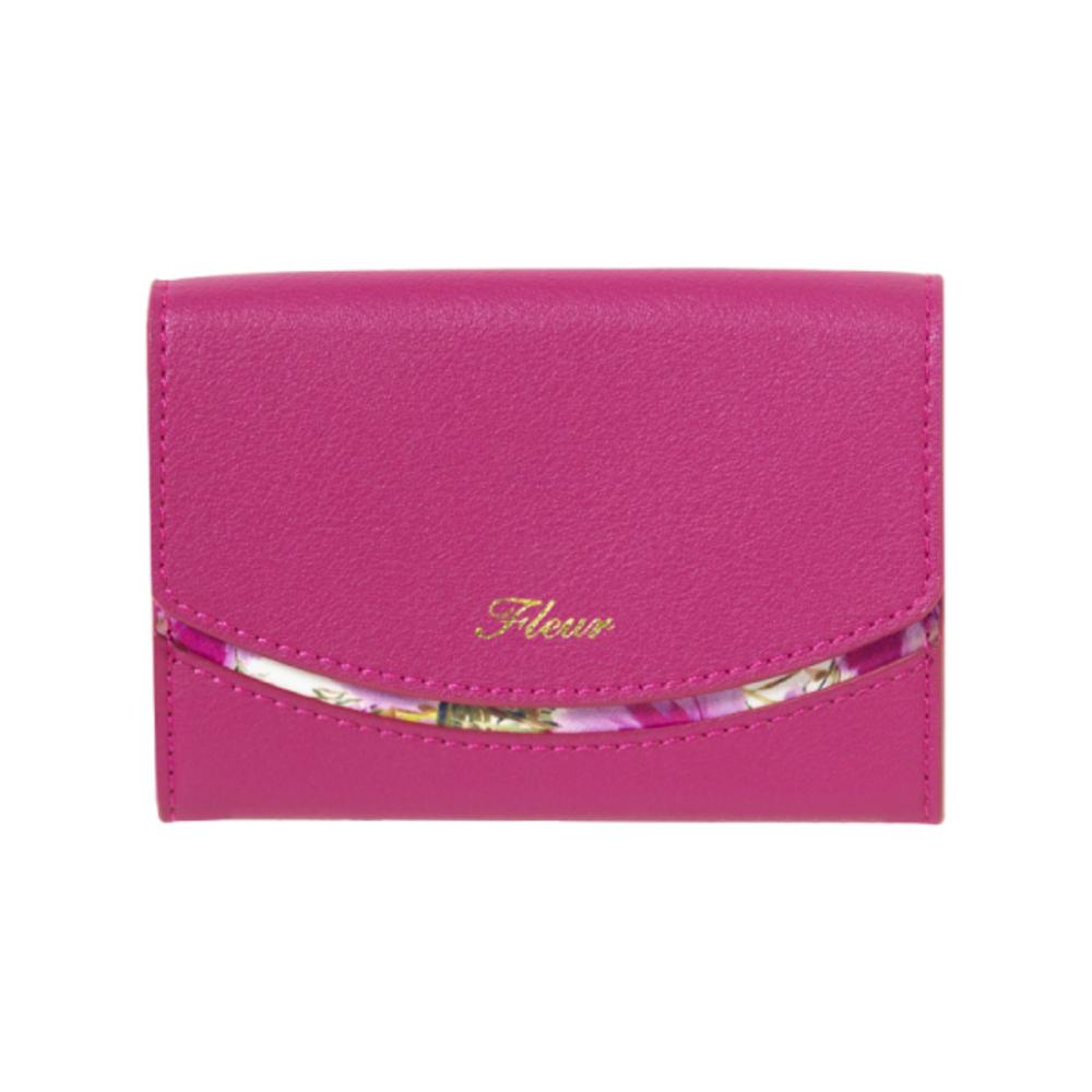 Fleur(フルール) Fleur フルール 名刺入れ（マゼンタ） BF017289-1A-2D