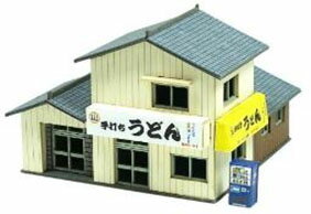 さんけい 1/220 みにちゅあーとプチシリーズ うどん屋【MP01-163】 組立キット