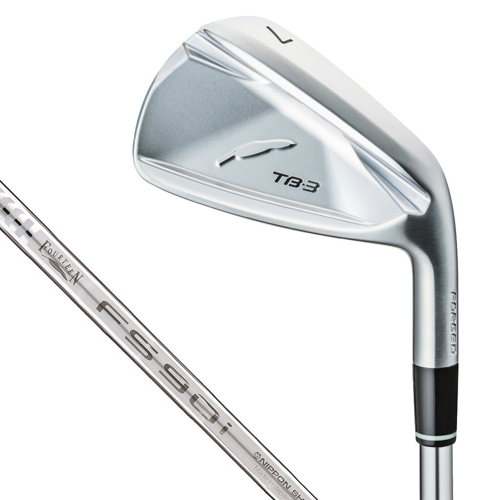 フォーティーン TB-3 FORGED アイアン 4本セット（＃7～P）（FS-90i スチールシャフト・フレックス：S） TB3FG_I7-P_FS_S FOURTEEN ゴルフ ゴルフクラブ