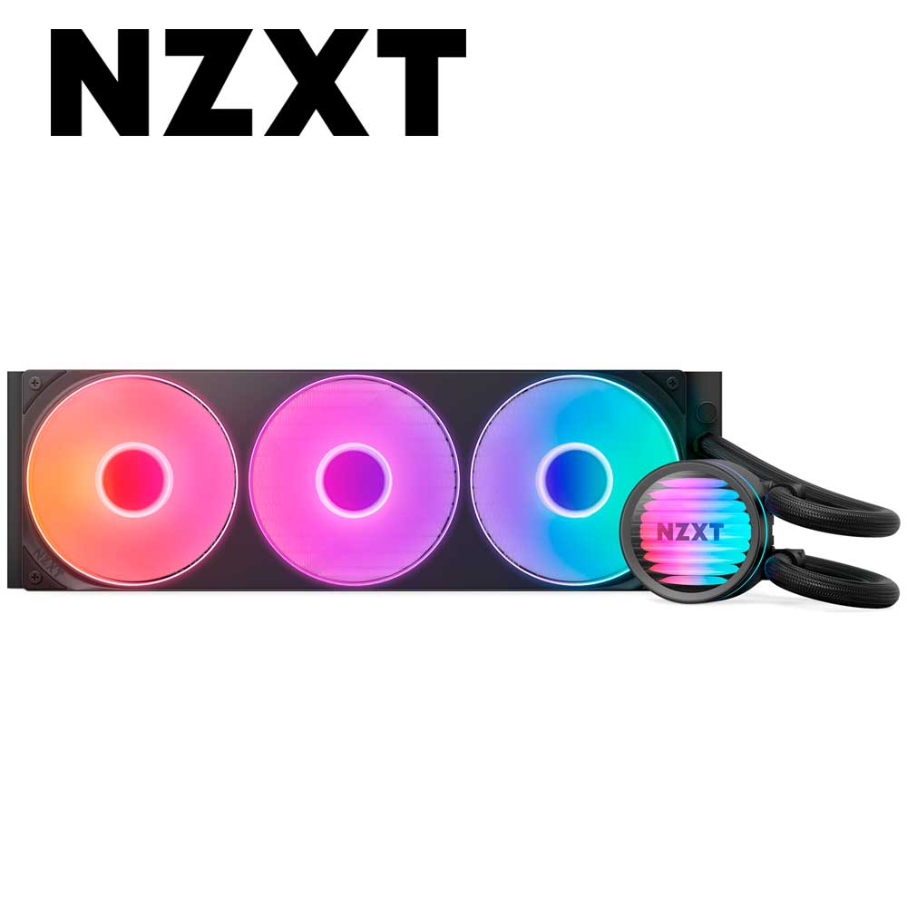 NZXT 簡易水冷CPUクーラー KRAKEN CORE RBG 360（ブラック） RL-KR36C-B1