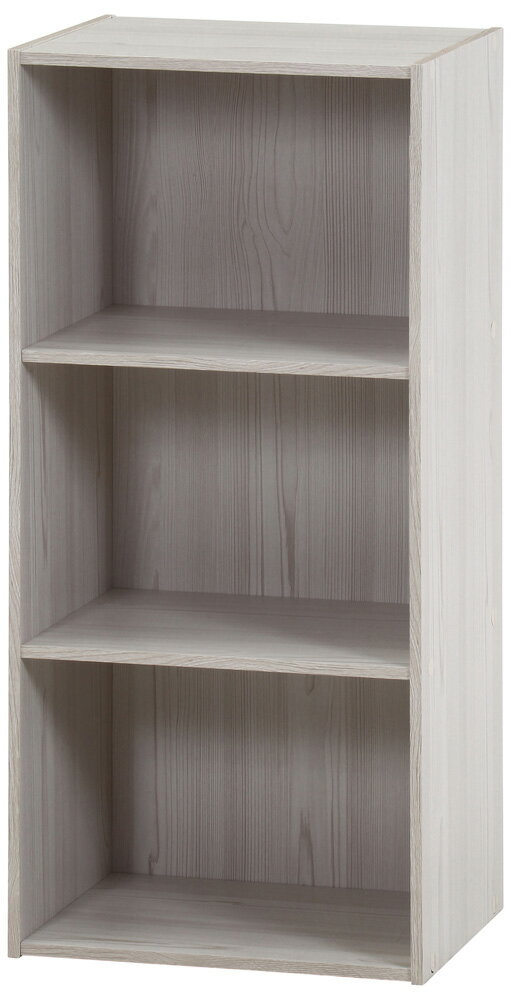 不二貿易 カラーボックス 3段（ホワイトウォッシュ） 43859 [43859フジボウエキ]