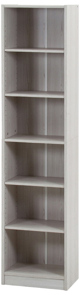 【返品種別A】□「返品種別」について詳しくはこちら□【不二貿易製品のお問い合わせにつきまして】ご購入前の仕様確認、およびご購入後の初期不良・不具合などのアフターサポートにつきましては、下記にお問い合わせください。［不二貿易株式会社　お問い合わせ窓口］：不二貿易株式会社＞Contact■外箱について配送中に外箱に汚れや傷が生じる場合がございます。誠に申し訳ございませんが、外箱のみの汚れや傷による商品の交換や返品は受け付けておりません。(商品に破損・欠品があった場合は、その限りではございません。)スリムなのに収納力バツグンの多目的棚 180×45cm◆シンプルスタイル他の家具とも相性の良いシンプルなデザイン。木目調の天板が温かみを加えます。◆まとめて収納棚の内寸は幅40×奥行27.5cmあり、雑誌や大型のコミックも収納できます。◆便利な可動棚中央の固定棚を除く4枚の棚板は収納物に合わせて高さを調節できる便利な可動棚です。◆収納力の高いハイタイプ高さ180cmのハイタイプで、上から下までスペースを余すことなくたっぷり収納できます。◆飾って楽しむ収納だけでなく、お気に入りの雑貨を飾るディスプレイスペースとしても◎◆圧迫感を抑えたデザイン奥行29cmとスリムなので、省スペースにスッキリ収まります。■　仕　様　■本体寸法：幅440×奥行295×高さ1800mm構造部材：プリント紙化粧繊維板お客様組み立て[43887フジボウエキ]不二貿易生活家電＞収納家具＞リビング収納＞ラック