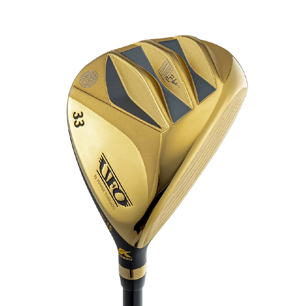 キャスコ UFO AIR UT by POWER TORNADO GOLD仕様 #33（Falconshaft AIR UT・フレックス：R） UFO-AIR-UT-GD-R-33 kasco ゴルフ ゴルフクラブ