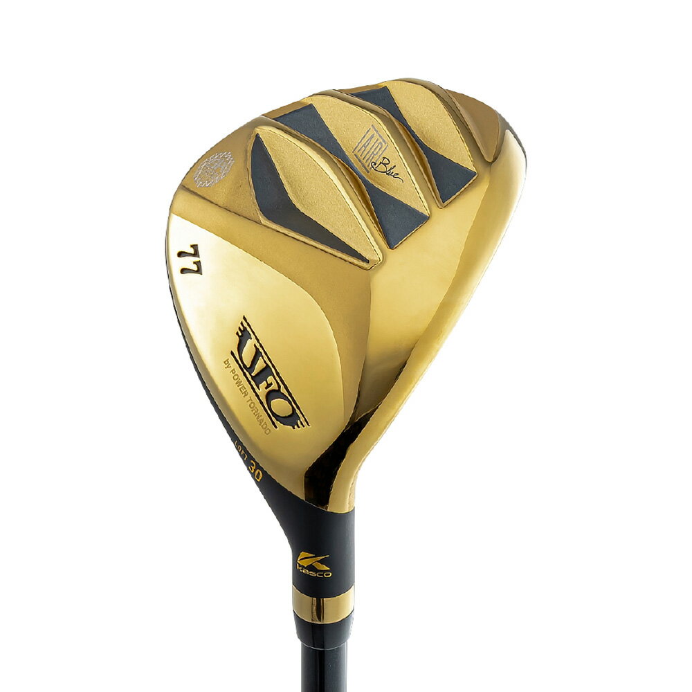 キャスコ UFO AIR UT by POWER TORNADO GOLD仕様 #77（Falconshaft AIR UT・フレックス：R） UFO-AIR-UT-GD-R-77 kasco ゴルフ ゴルフクラブ