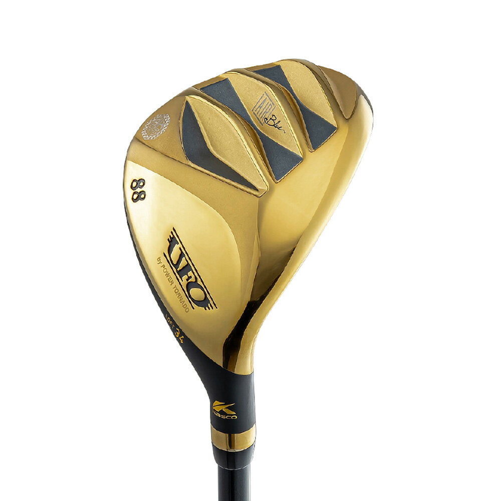 キャスコ UFO AIR UT by POWER TORNADO GOLD仕様 #88（Falconshaft AIR UT・フレックス：R） UFO-AIR-UT-GD-R-88 kasco ゴルフ ゴルフクラブ