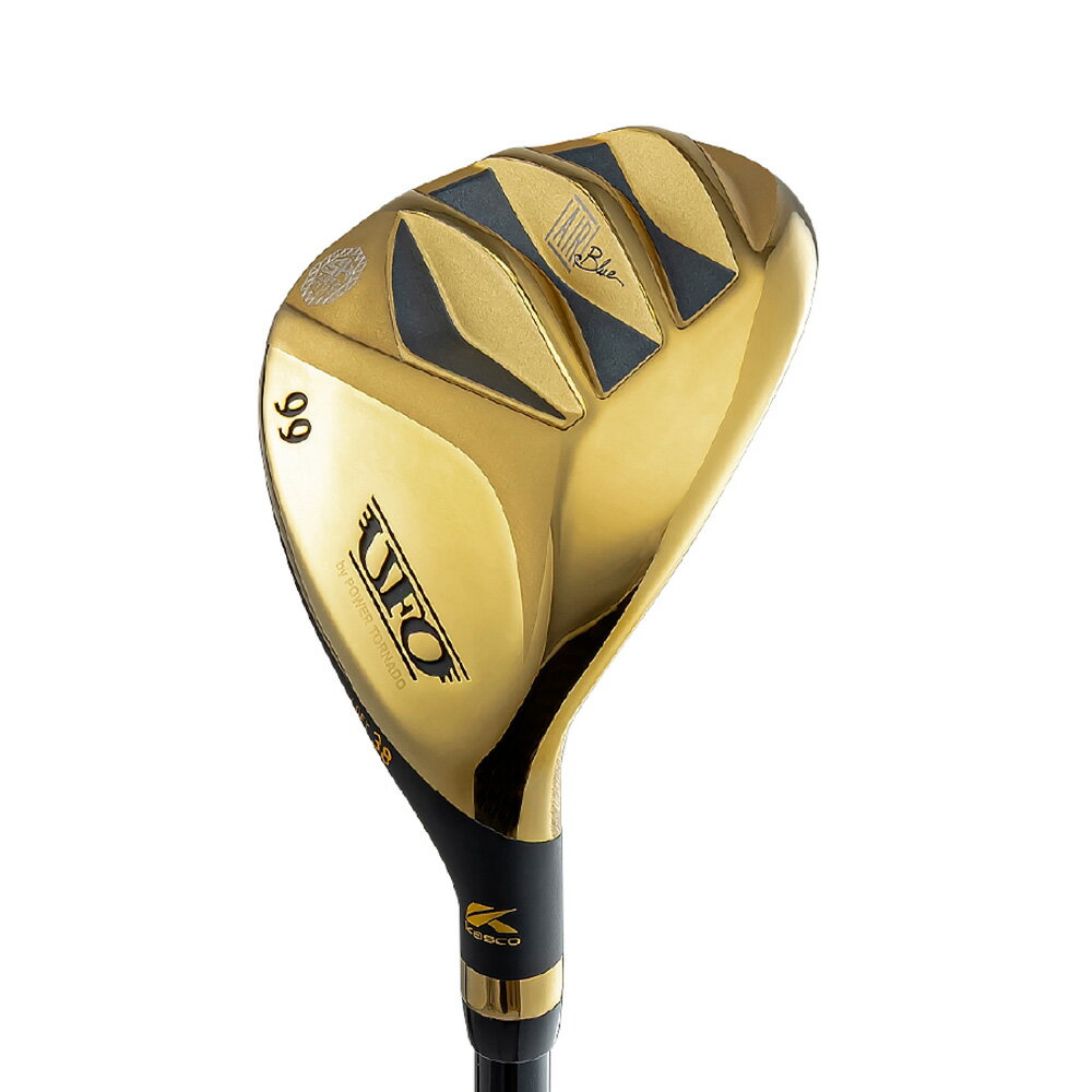 キャスコ UFO AIR UT by POWER TORNADO GOLD仕様 #99（Falconshaft AIR UT・フレックス：R） UFO-AIR-UT-GD-R-99 kasco ゴルフ ゴルフクラブ