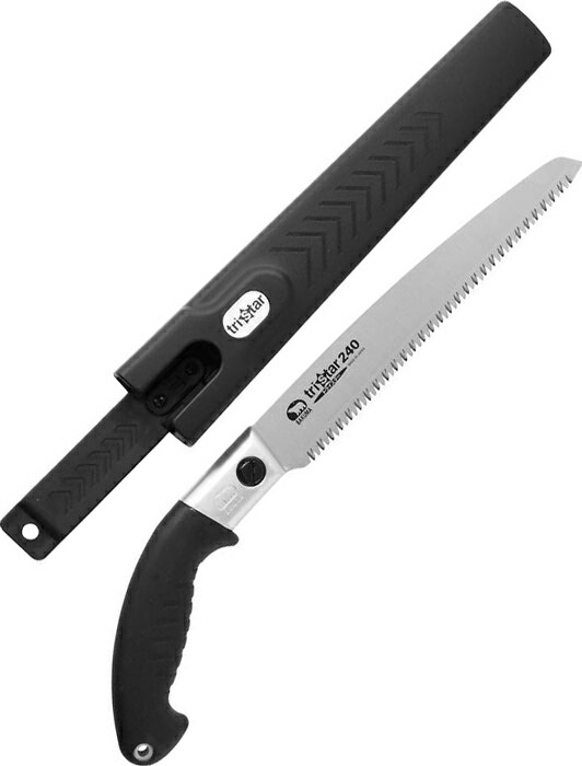 バクマ 替刃式鞘付鋸 トライスター(240mm) 10946