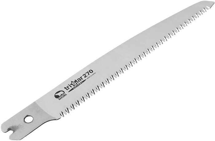 【返品種別B】□「返品種別」について詳しくはこちら□◆刃先には衝撃焼入れを施してありますので、耐久性に優れ、シャープな切れ味を長時間保てます。◆アサリを付けていませんので、切り口は美しく、滑らかな切肌です。■　仕　様　■刃のピッチ：3.75mm切溝幅(約)：1.3±0.05mm刃渡り(約)：270mm[10947バクマ]バクマ工業アウトドア＞DIY・工具＞手作業工具＞ハサミ・カッター・鋸