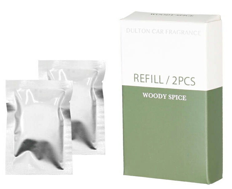 ダルトン(DULTON) カー フレグランス リフィル WOODY SPICE G975-1271-WS FOR CAR LIFE