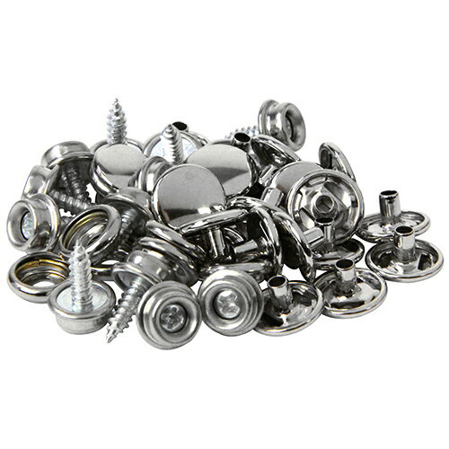 SK11 ネジ式スナップ15mm 10組 NO.170 藤原産業