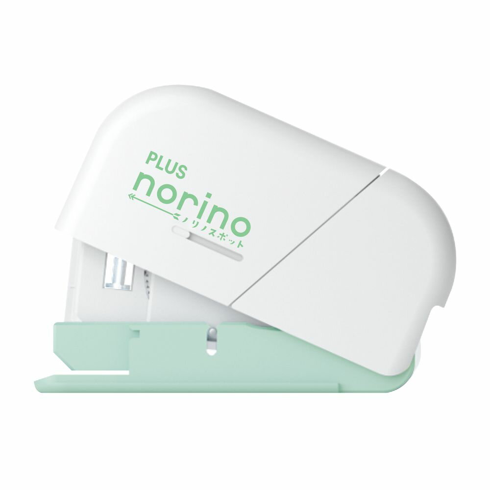 プラス テープのり ノリノスポット しっかり貼れる (4m)（グリーン） TG-1821(54432)