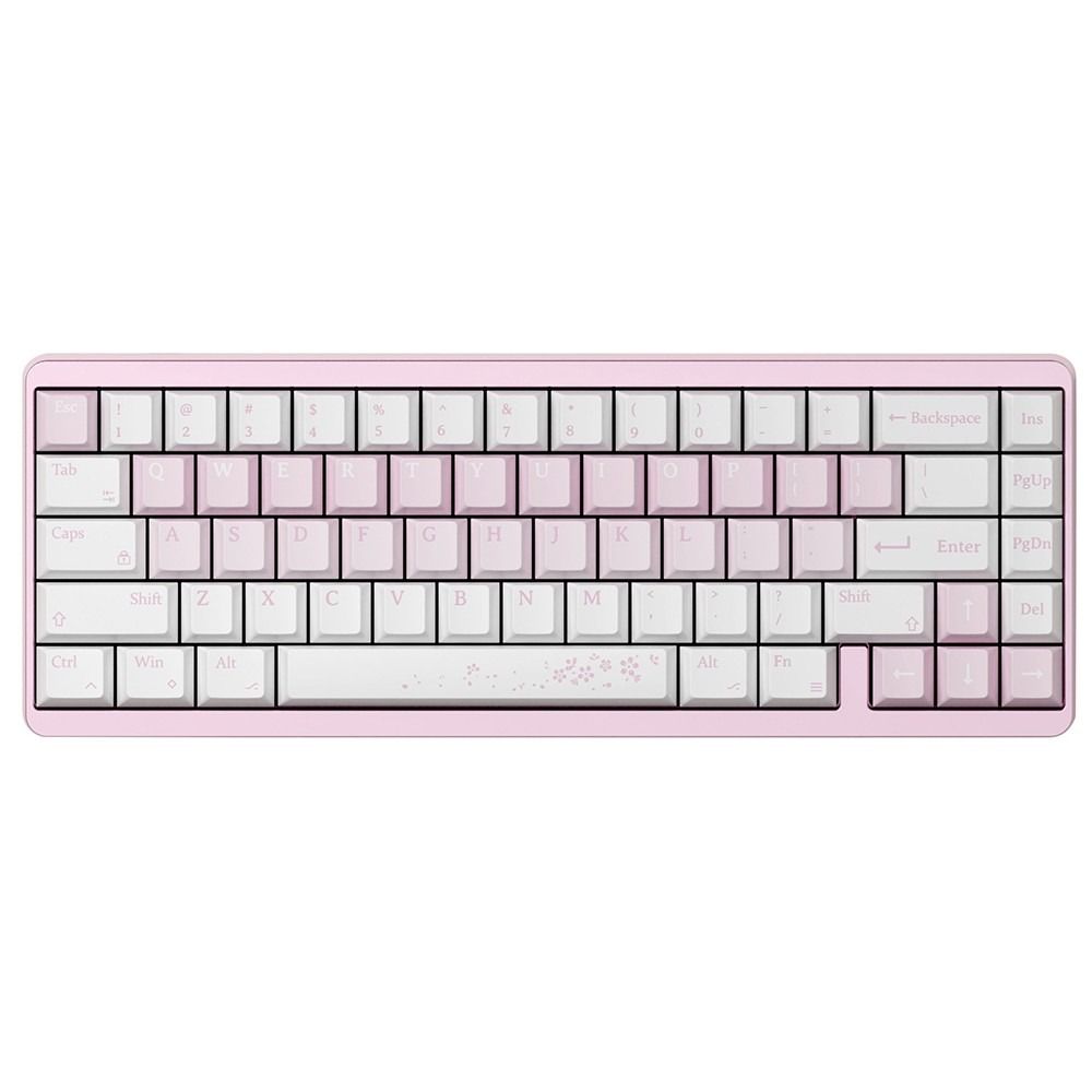 Varmilo（アミロ） 有線 ゲーミングキーボード 英語配列（US配列）Varmilo VYU67 ANSI Sakura Gg-Mag W..