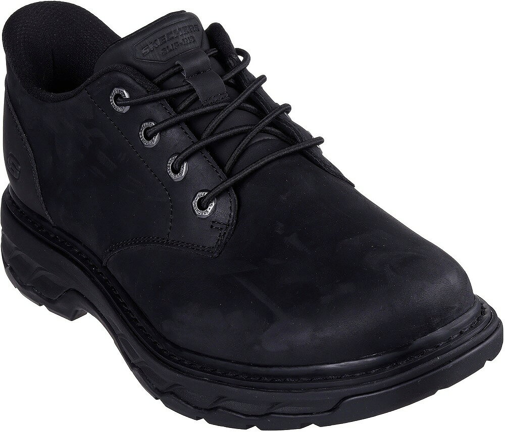 SKECHERS - スケッチャーズ メンズ シューズ スリップインズ リラックスドフィット スケッチャーズ ロケット ヒース（ブラック・サイズ：25.0cm） SKC-205307-BBK-25.0 SKECHERS
