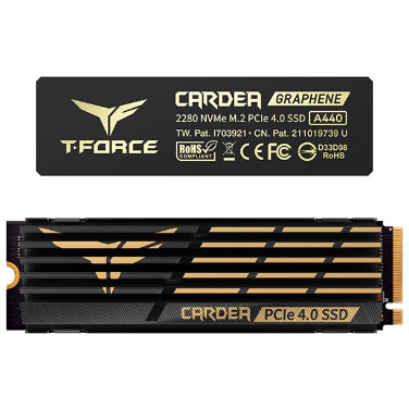 Team（チーム） Team M.2 2280 NVMe PCIe Gen4x4 SSD CARDEA A440シリーズ 2.0TB TM8FPZ002T0C327