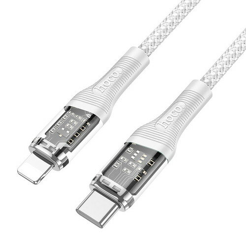 hoco. hoco U111 スケルトン 最大20W Type-C to Lightningケーブル 1.2m(グレー) U111-TL-GY hoco. hoco U111 スケルトン 最大20W Type-C to Lightningケーブル 1.2m(グレー) U111-TL-GY