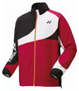 ヨネックス ユニセックス 裏地付ウィンドウォーマーシャツ(ワインレッド・サイズ:M) YO-70100-037-M YONEX