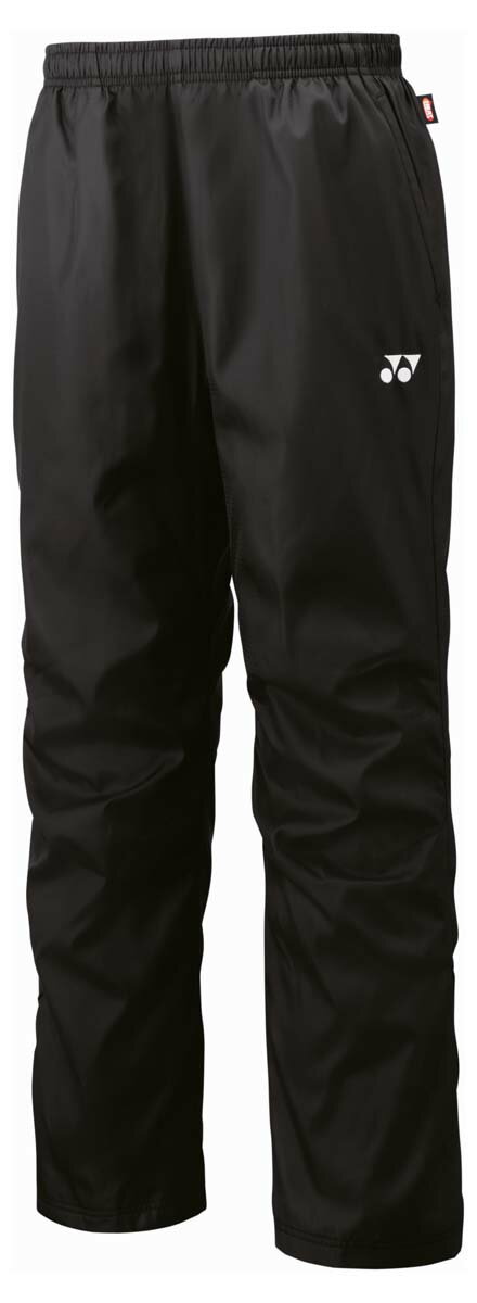 ヨネックス ユニセックス 裏地付ウィンドウォーマーパンツ（ブラック・サイズ：O） YO-80105-007-O YONEX
