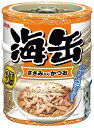 キャットフード　ウェット 海缶ミニ3P ささみ入りかつお 180g (60g×3缶) アイシア ウミカンミニ3Pササミ180G