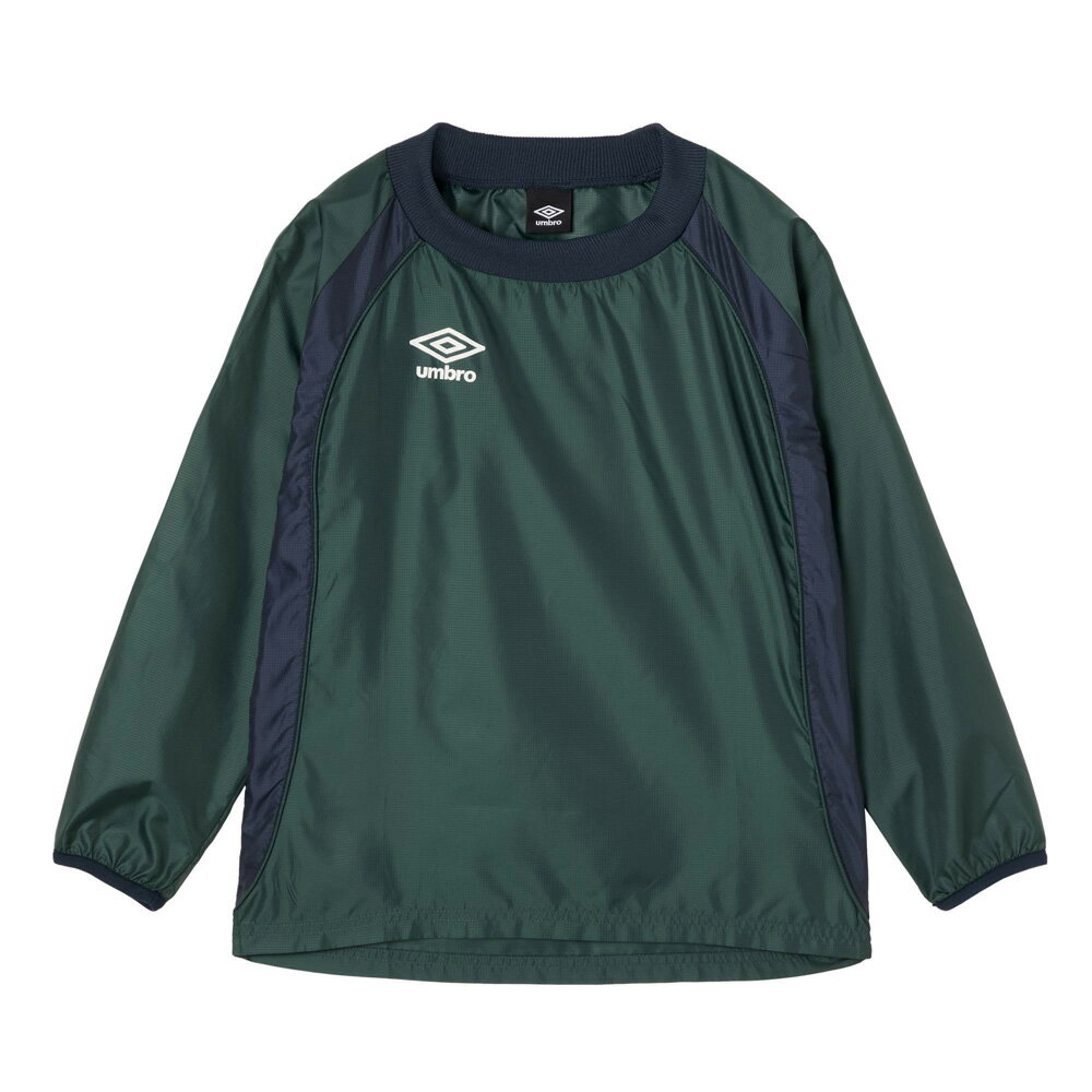 【返品種別A】□「返品種別」について詳しくはこちら□◆ロングシーズン着用が可能な1枚物のベーシックなピステトップ。◆優れた防風・はっ水性を有する機能素材【エステルリップ】を採用。■　仕　様　■素材：ポリエステル100％機能：防風、はっ水[UF5FWB01JAGR00130]デサントアウトドア＞サッカー・フットサル＞ウェア＞ジュニア用ウェア＞ピステ・ウインドウェア