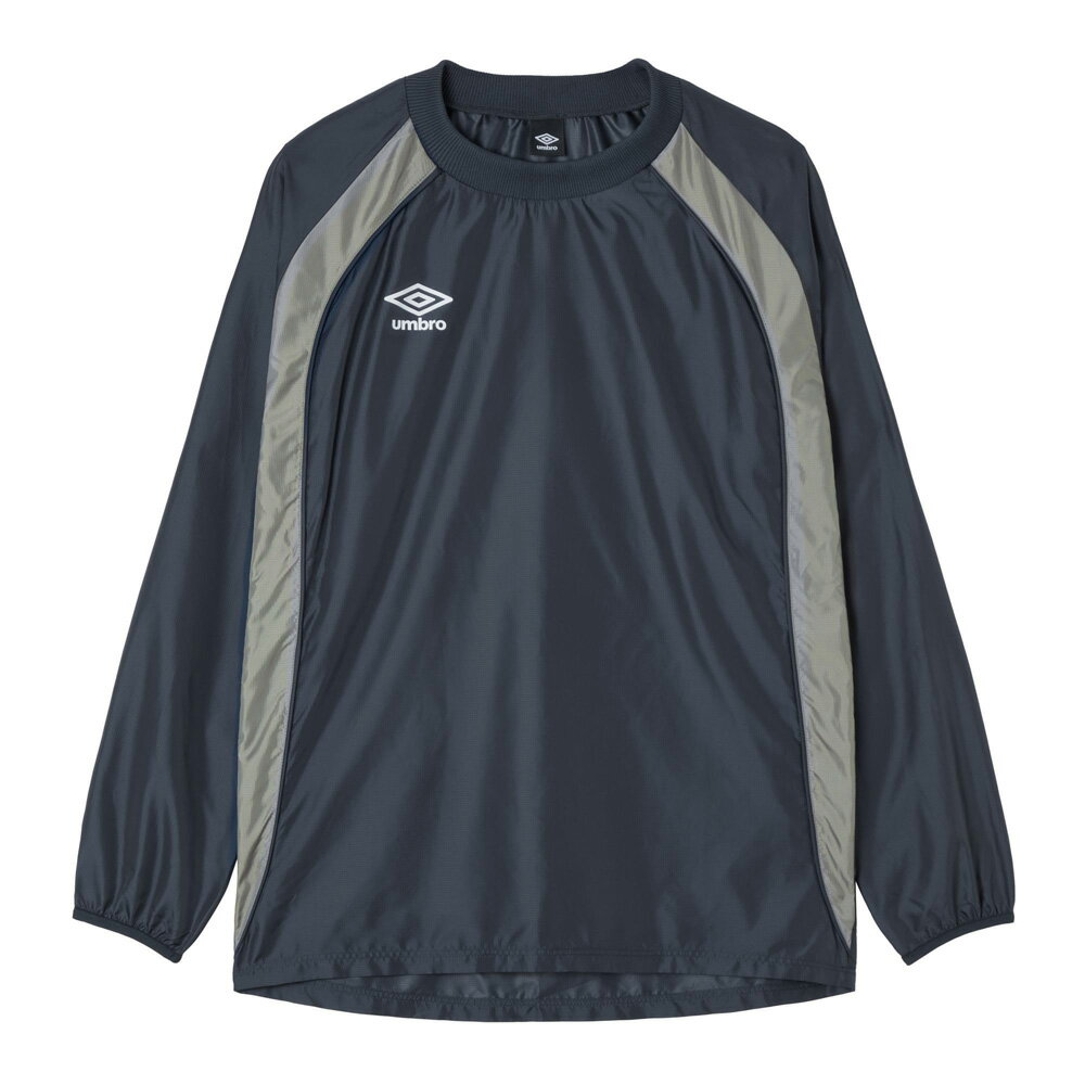 【返品種別A】□「返品種別」について詳しくはこちら□◆ロングシーズン着用が可能な1枚物のベーシックなピステトップ。◆優れた防風・はっ水性を有する機能素材【エステルリップ】を採用。■　仕　様　■素材：ポリエステル100％機能：防風、はっ水[UF5FWB01MANV00L]デサントアウトドア＞サッカー・フットサル＞ウェア＞ピステ・ウインドウェア