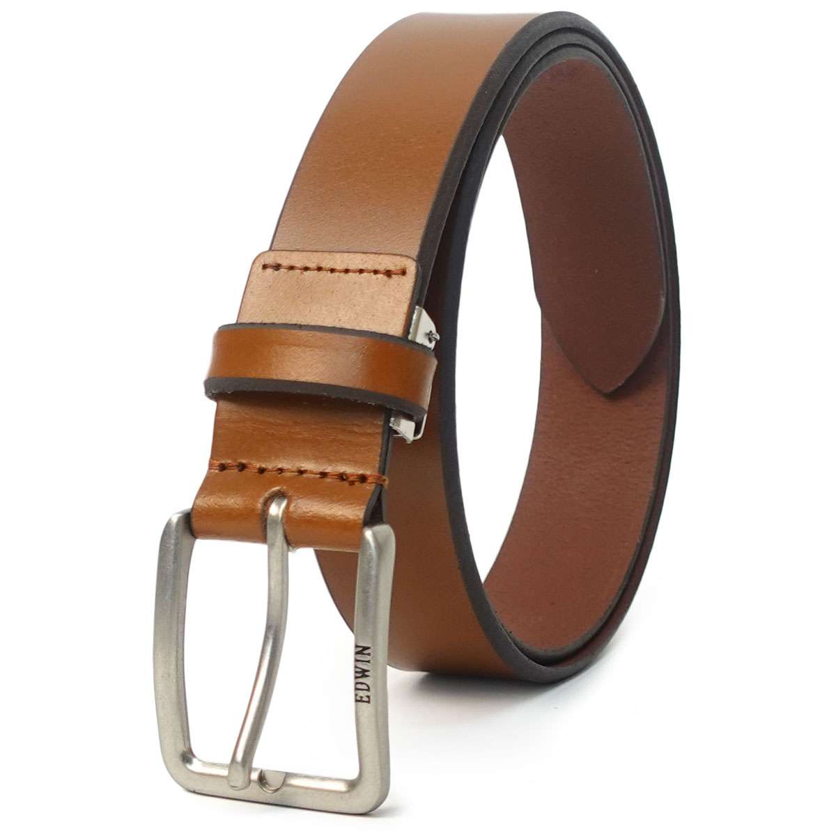 EDWIN 0111126 35mm 深面取ベルト（ブラウン） 22269284-BRN エドウィン