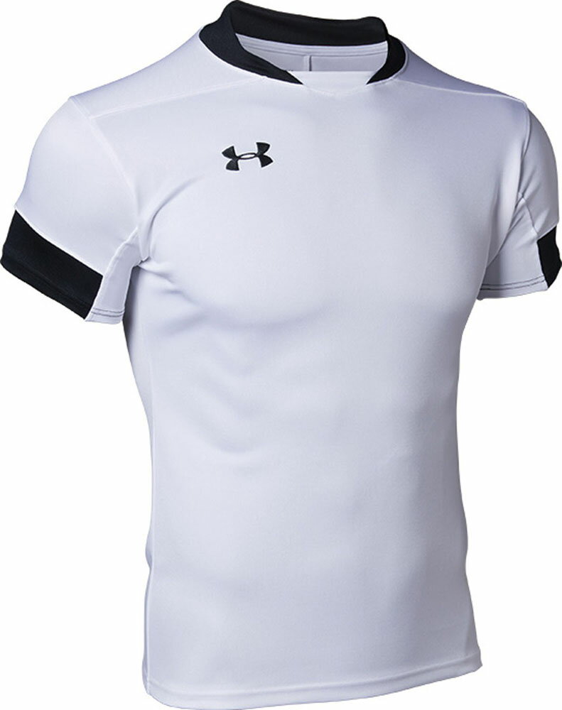 1365028-100-5XL アンダーアーマー ラグビー プラクティス ショートスリーブ シャツ（ホワイト・サイズ：5XL） UNDER ARMOUR　UA