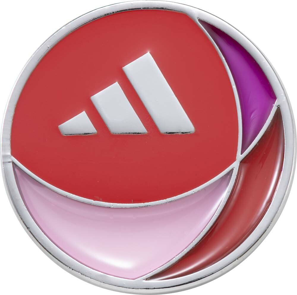 ADM-938-RED アディダス Clear Color Clip マーカー(レッド) adidas