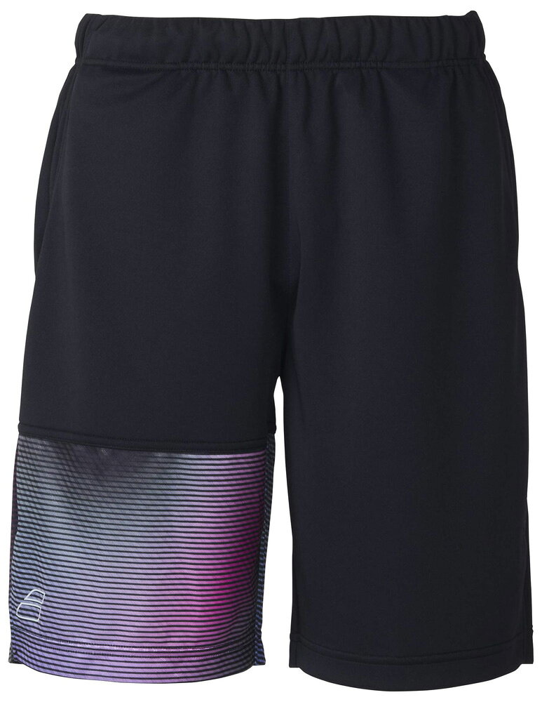 BabolaT(バボラ) メンズ ゲームパンツ PURE SHORT PANTS（ブラック・サイズ：L） BUG5453-BK00-L
