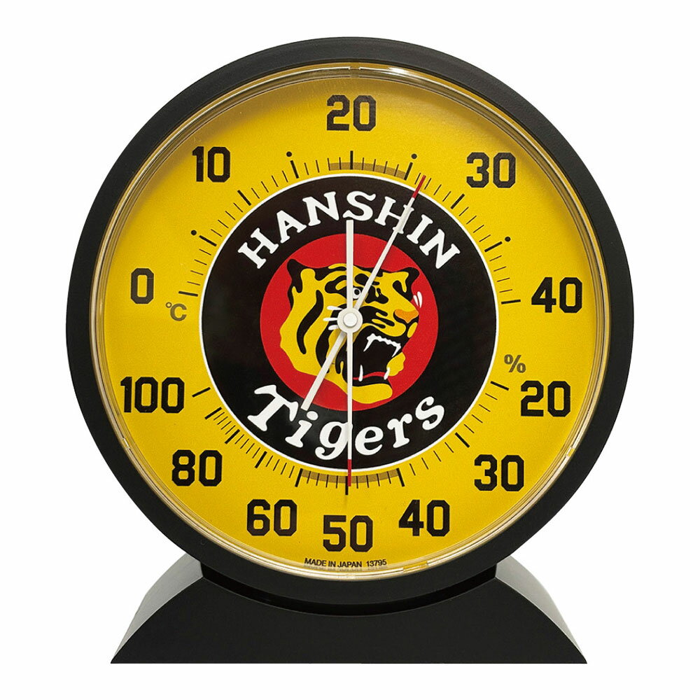 ELPA 阪神タイガース温湿度計 TM-6451-HTO [TM6451HTO]