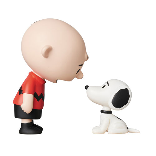 メディコム トイ UDF PEANUTS シリーズ9 CHARLIE BROWN ＆ SNOOPY 50’s フィギュア