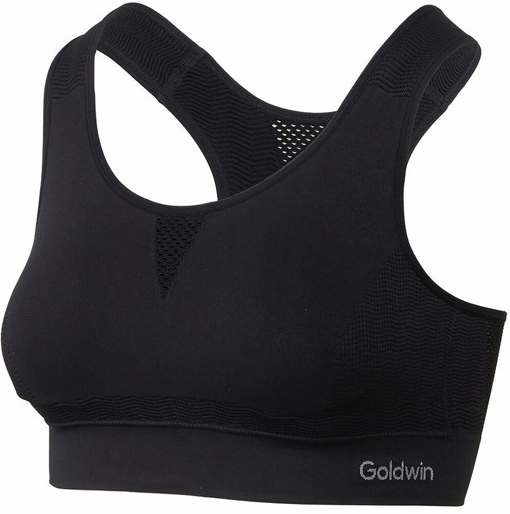 C3fit（シースリーフィット） レディース リリーフ サポート ブラ（ブラック・サイズ：L） GW-GCW83100-BK-L Goldwin