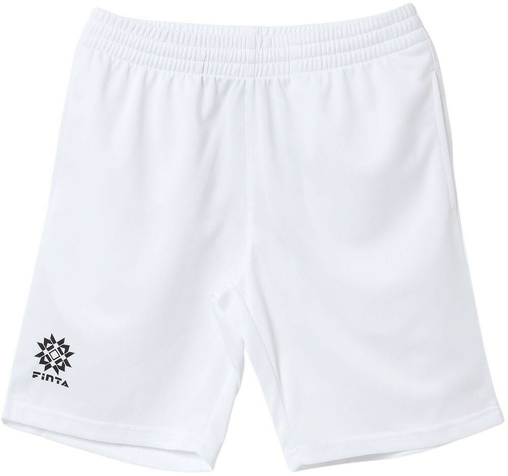 FINTA（フィンタ） JRプラクティスパンツ（ホワイト・サイズ：150） FNT-FT8757-0100-150 サッカー・フットサル用