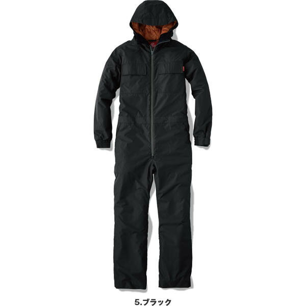 エスケープロダクト ウインパツナギ2（作業着）（ブラック・サイズ：3L） GE-781-5-3L SK-PRODUCT