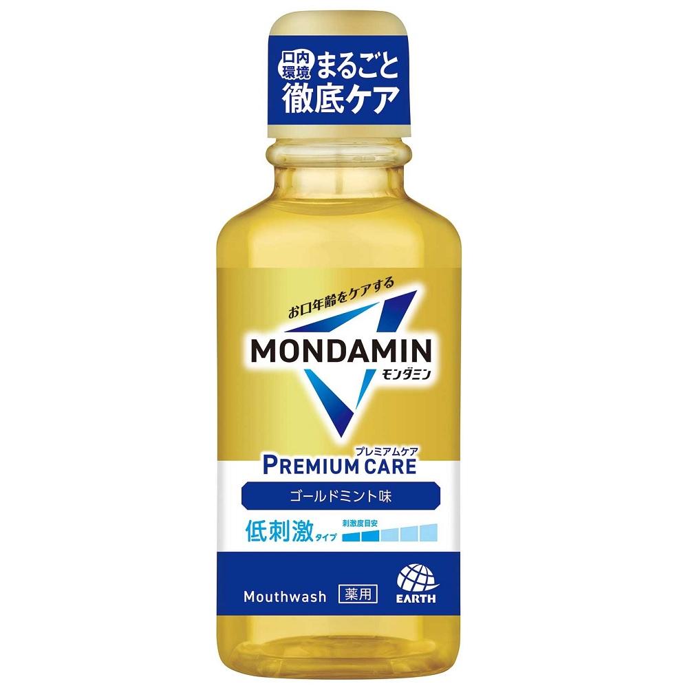 モンダミン プレミアムケア ゴールドミント 100ml アース製薬 モミPCGM100