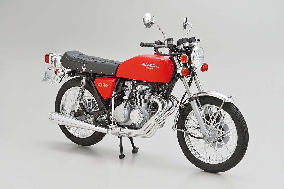 アオシマ 1/12 ザ・バイク No.3 ホンダ CB400FOUR '74【02388】 プラモデル