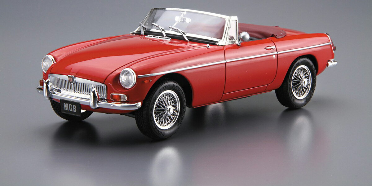 アオシマ 1/24 ザ・モデルカー No.101 BLMC G/HM4 MG-B MK-2 '68【04672】 プラモデル
