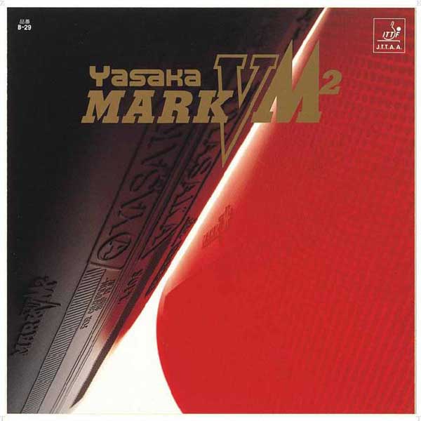 Other - ヤサカ 卓球ラバー マークV M2（クロ・薄） YSK-B29-90-U YaSaKa