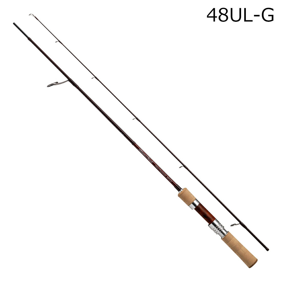 DAIWA - ダイワ 21 シルバークリーク グラスプログレッシブ 48UL-G 4.8ft 2ピース スピニング 21 シルバークリーク グラスプログレッシブ 48UL-G DAIWA ネイティブトラウトロッド