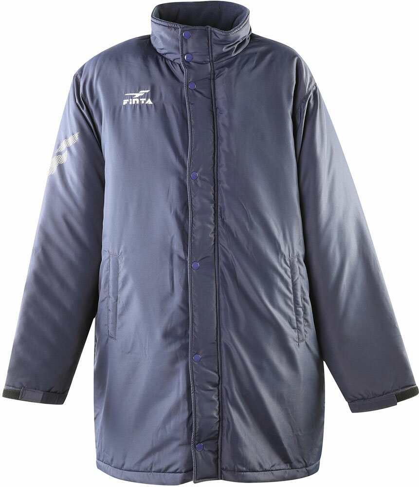 FINTA(フィンタ) サッカー・フットサル用 ハーフコート(ネイビー・サイズ:S-M) FNT-FT5134-1100-S-M ユニセックス 中綿