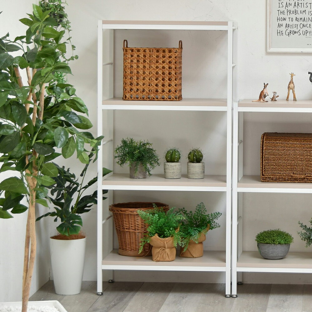 B.Bファニシング Noko 4段ラック 幅60(ベージュ) NKRC0353MOBEG [NKRC0353MOBEG](3.0)