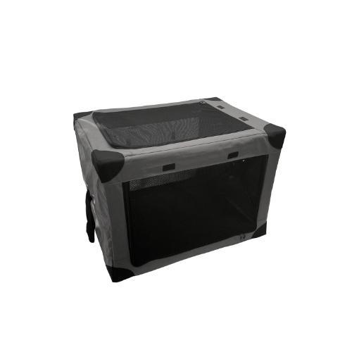 ダイヤル式コンパクトクレート ワンタッチだわんっ M グレー シンセーインターナショナル ダイヤルシキクレ-トMグレ-