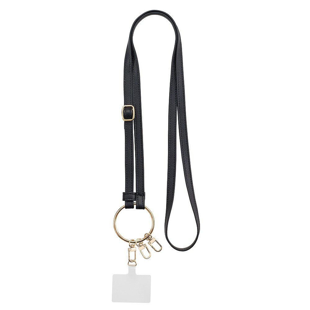 【返品種別A】□「返品種別」について詳しくはこちら□2022年12月 発売◆ケースに挟むだけで簡単装着◆スマホケースにショルダーが付けられる◆フックが3つ付属、スマホ以外の吊り下げも可能■　仕　様　■素材 ： 紐部分 PUレザー、ストラップ...