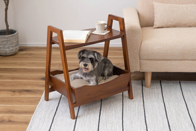 東谷 ペット サイドテーブル（ブラウン） PET-67(アズマヤ) [PET67アズマヤ]