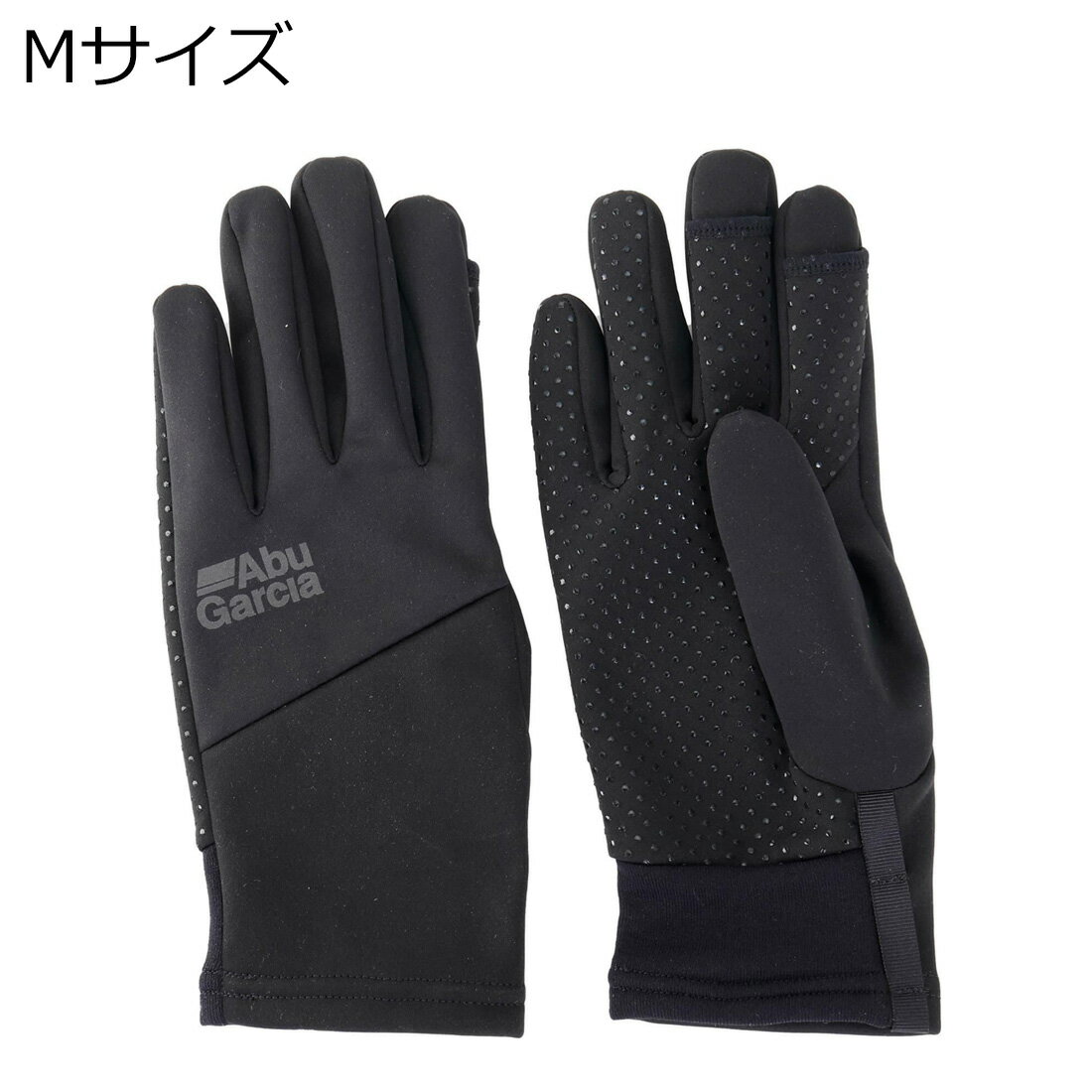 アブガルシア 防風ソフトシェルグローブ (Mサイズ) ボウフウソフトシェルグローブ(Mサイズ) AbuGarcia フィッシンググローブ