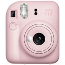 INS_MINI12_PINK 富士フイルム instax mini12 チェキ（ブロッサムピンク）