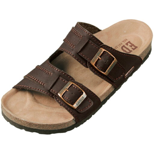 EDWIN メンズ フットベットサンダル(D.ブラウン・サイズ:27.0cm) EW9128-208-27.0 エドウィン EDWIN メンズ フットベットサンダル(D.ブラウン・サイズ:27.0cm) EW9128-208-27.0 エドウィン