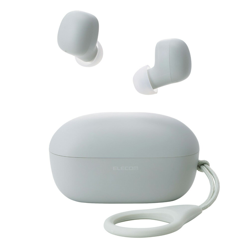 エレコム 完全ワイヤレスBluetoothイヤホン（リーフ） LBT-TWS19CSGN ELECOM　SOT（スゥート）